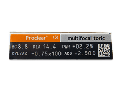 Proclear Multifocal Toric (3 lentilles)