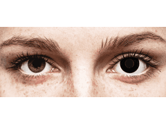 CRAZY LENS - Black Out - journalières non correctrices (2 lentilles)