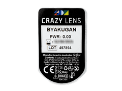 CRAZY LENS - Byakugan - journalières non correctrices (2 lentilles)