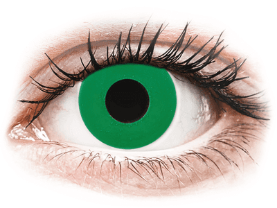 CRAZY LENS - Emerald Green - journalières non correctrices