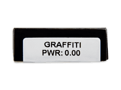 CRAZY LENS - Graffiti - journalières non correctrices (2 lentilles)