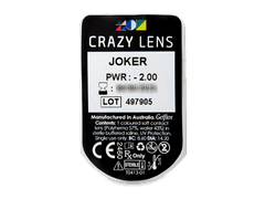 CRAZY LENS - Joker - journalières correctrices (2 lentilles)
