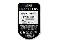 CRAZY LENS - Night King - journalières correctrices (2 lentilles)