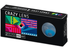 CRAZY LENS - Sky Blue - journalières correctrices (2 lentilles)