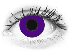 CRAZY LENS - Solid Violet - journalières correctrices (2 lentilles)
