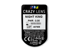 CRAZY LENS - Night King - journalières non correctrices (2 lentilles)