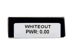 CRAZY LENS - WhiteOut - journalières non correctrices (2 lentilles)