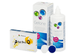 Menicon PremiO (6 lentilles) + Gelone 360 ml