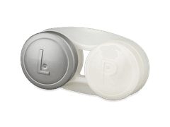 Étui à lentilles antibactérien - gris 