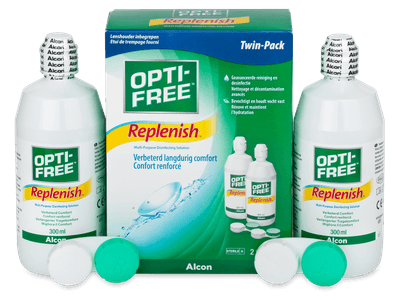 Solution OPTI-FREE RepleniSH 2 x 300 ml
