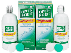 Solution OPTI-FREE RepleniSH 2 x 300 ml 