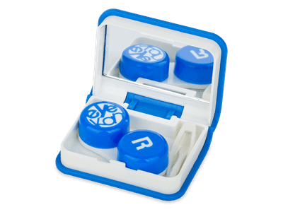 Kit d'entretien pour lentilles bleu - Livre