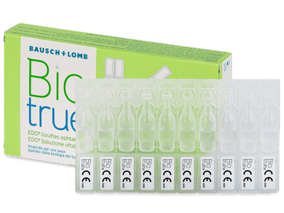 Gouttes pour les yeux Biotrue EDO 10x 0,5 ml
