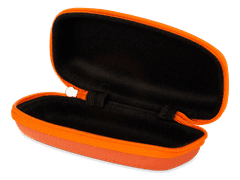 Etui à lunettes zippé enfant - orange 
