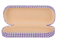 Etui à lunettes - Rooster violet & blanc 
