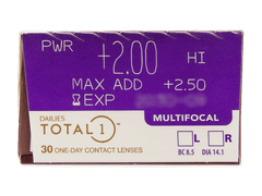 Dailies TOTAL1 Multifocal (30 lentilles)