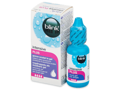 Gouttes pour les yeux Blink Intensive Plus Gel 10 ml