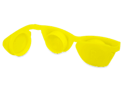 Étui à lentilles OptiShades - jaune 
