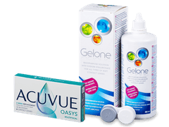 Acuvue Oasys Multifocal (6 lentilles) + Gelone 360 ml