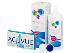 Acuvue Oasys Multifocal (6 lentilles) + Gelone 360 ml
