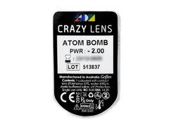 CRAZY LENS - Atom Bomb - journalières correctrices (2 lentilles)