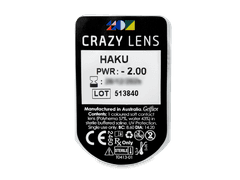 CRAZY LENS - Haku - journalières correctrices (2 lentilles)