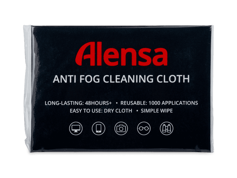 Chiffon de nettoyage pour lunettes - Alensa Anti-Fog 
