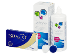 TOTAL30 (6 lentilles) + Gelone 360 ml