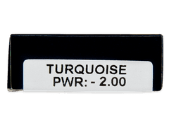 TopVue Daily Color - Turquoise - journalières correctrices (2 lentilles)