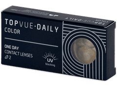 TopVue Daily Color - Pure Hazel - journalières correctrices (2 lentilles)