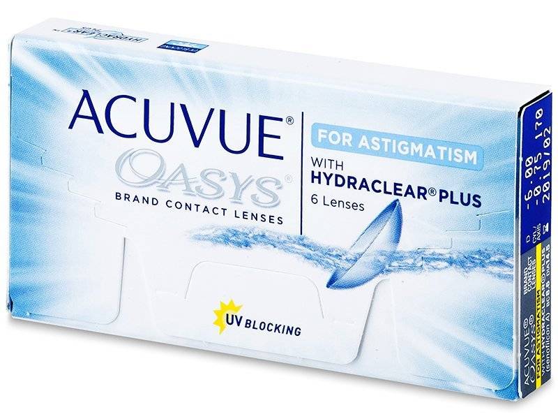 Acuvue Oasys for Astigmatism (6 lentilles)