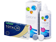 TOTAL30 for Astigmatism (6 lentilles) + Gelone 360 ml