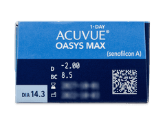 Acuvue Oasys Max 1-Day (30 lentilles)