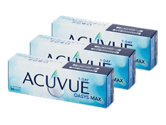 Acuvue Oasys Max 1-Day (90 lentilles)
