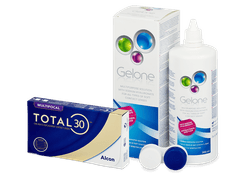 TOTAL30 Multifocal (6 lentilles) + Gelone 360 ml