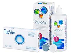 TopVue Monthly (6 lentilles) + Gelone 360 ml