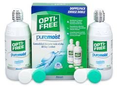 Solution OPTI-FREE PureMoist 2 × 300 ml 