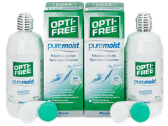 Solution OPTI-FREE PureMoist 2 × 300 ml 
