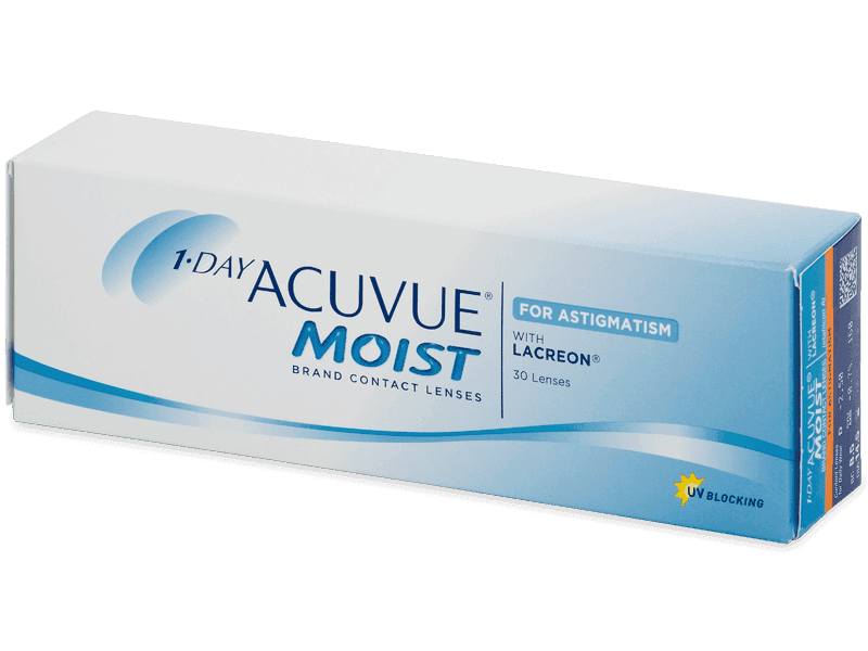 1 Day Acuvue Moist for Astigmatism (30 lentilles)