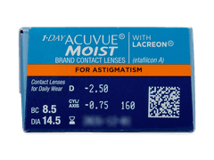 1 Day Acuvue Moist for Astigmatism (30 lentilles)