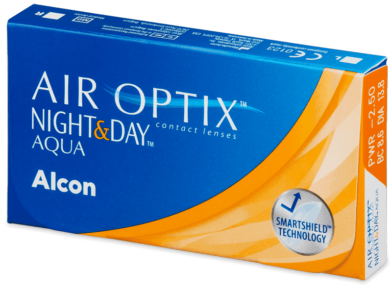 Air Optix Night and Day Aqua (6 lentilles)